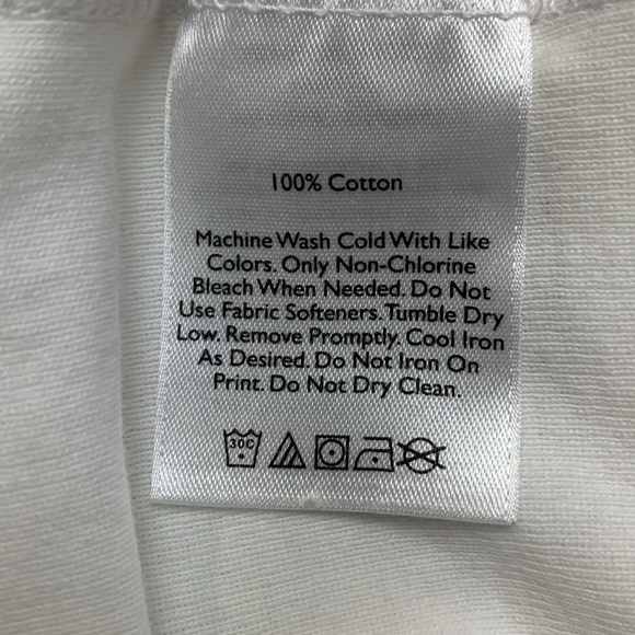 Eddie Bauer NWOT short sleeve, bright white T-shirt, 100% cotton - Picture 4 of 9